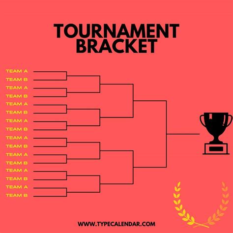 sample brackets for tournaments